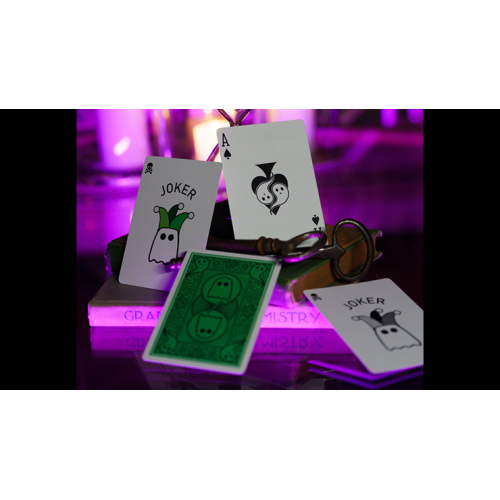 Игральные карты Bicycle Boo Back Playing Cards (Green) под заказ из США