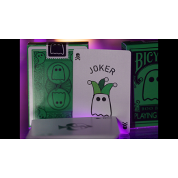 Игральные карты Bicycle Boo Back Playing Cards (Green) под заказ из США