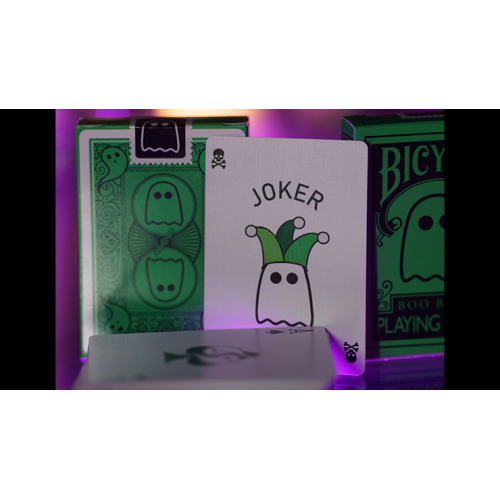 Игральные карты Bicycle Boo Back Playing Cards (Green) под заказ из США