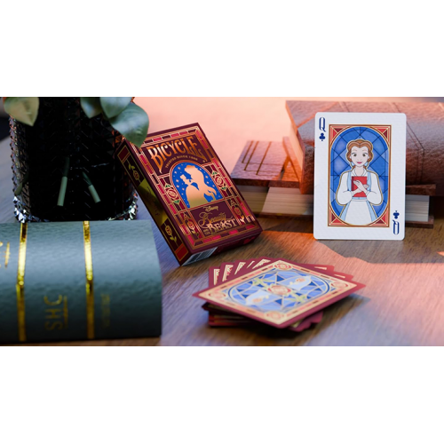 Игральные карты Bicycle Disney Beauty and the Beast by US Playing Card Co под заказ из США