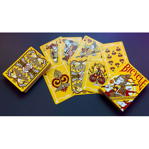 Игральные карты Bicycle Wukong Rebellion (Yellow) Playing Cards под заказ из США
