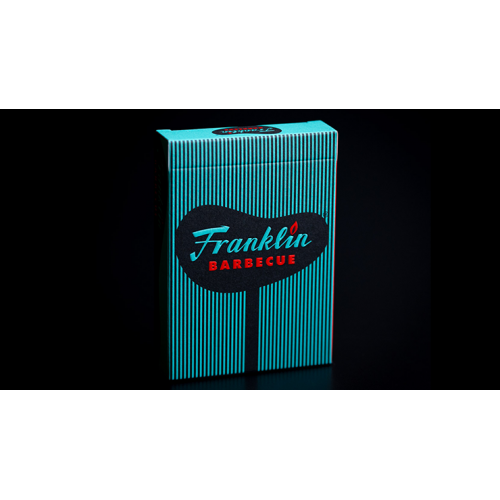 Игральные карты FRANKLIN BBQ RETRO BLACK PLAYING CARDS под заказ из США