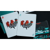 Игральные карты FRANKLIN BBQ RETRO BLACK PLAYING CARDS под заказ из США