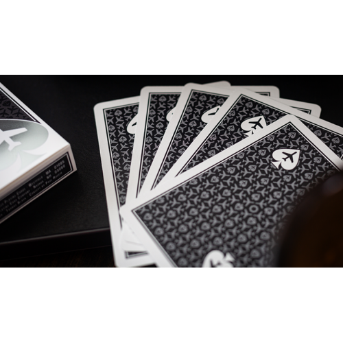 Игральные карты Lounge Edition Unmarked (Tarmac Black) by Jetsetter Playing Cards под заказ из США