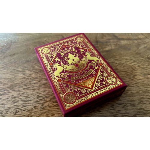 Игральные карты Neko Royal Red Playing Cards под заказ из США