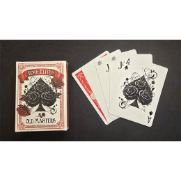 Игральные карты Rose Elites - Old Masters (Red) Marked Deck Playing Cards под заказ из США