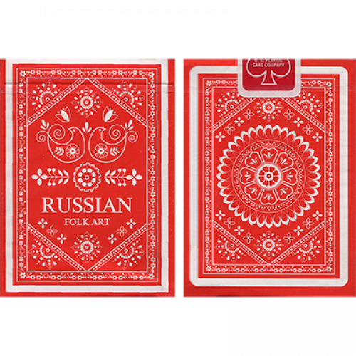 Игральные карты Russian Folk Art Deck by Natalia Silva под заказ из США