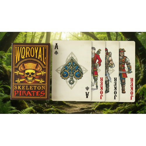 Игральные карты Skeleton Pirates Playing Cards под заказ из США