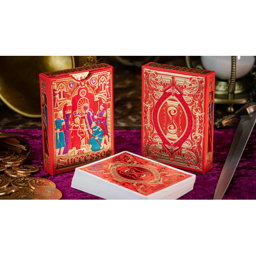 Игральные карты The Successor Regal Red Edition Playing Cards под заказ из США
