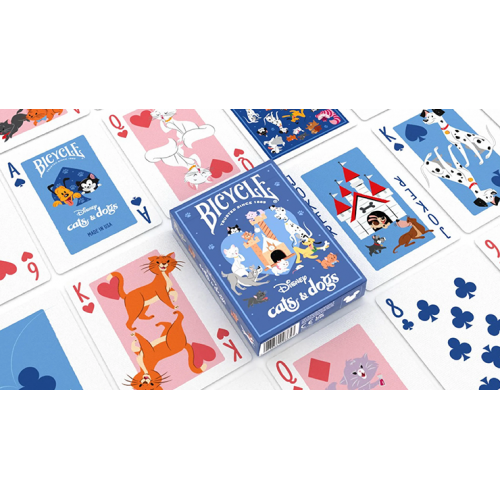 Игральные карты Bicycle Disney Cats and Dogs Playing Cards by US Playing Card под заказ из США