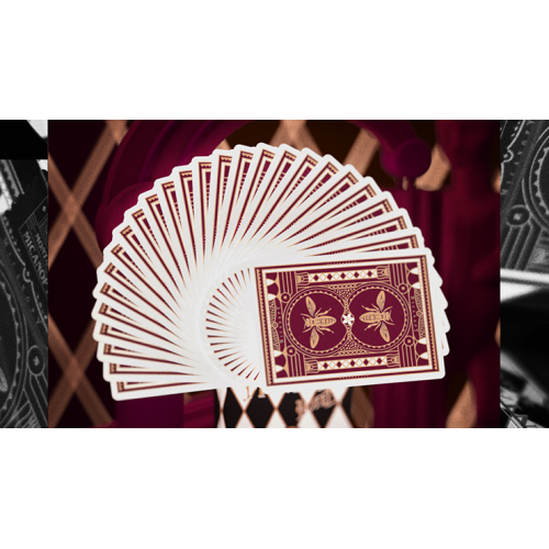 Игральные карты Montauk Hotel Burgundy Playing Cards by Gemini под заказ из США