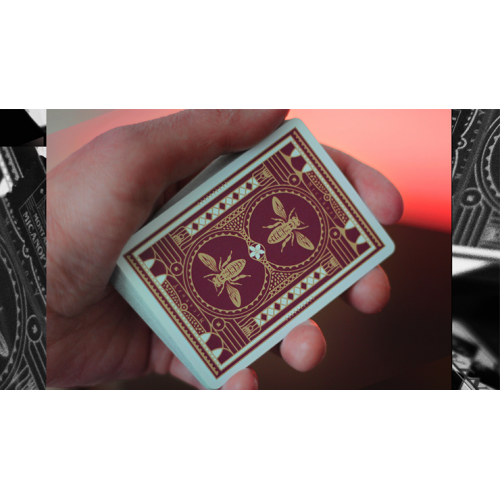 Игральные карты Montauk Hotel Burgundy Playing Cards by Gemini под заказ из США