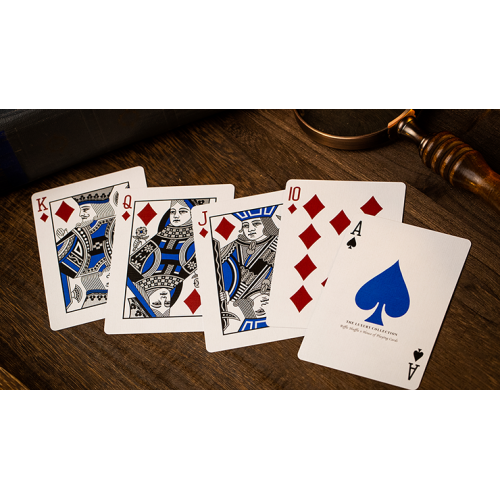 Игральные карты NOC (Blue) The Luxury Collection Playing Cards by Riffle Shuffle x The House of Playing Cards под заказ из США