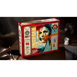 Игральные карты OBEY Jigsaw Puzzle by theory11 под заказ из США