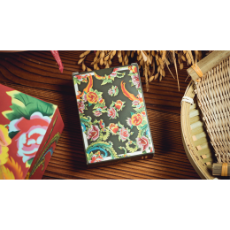 Игральные карты Phoenix and Peony (Green) Playing Cards by Bacon Playing Card Company под заказ из США