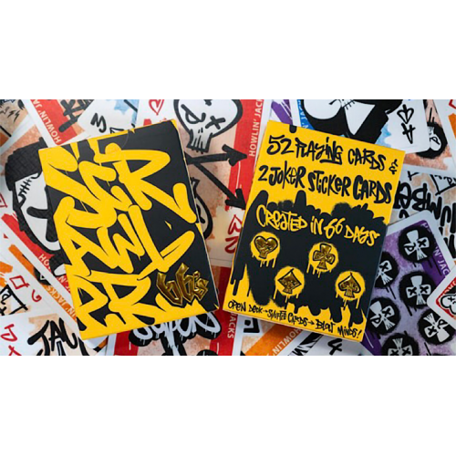 Игральные карты Scrawler 66s Playing Cards by Howlin Jacks под заказ из США