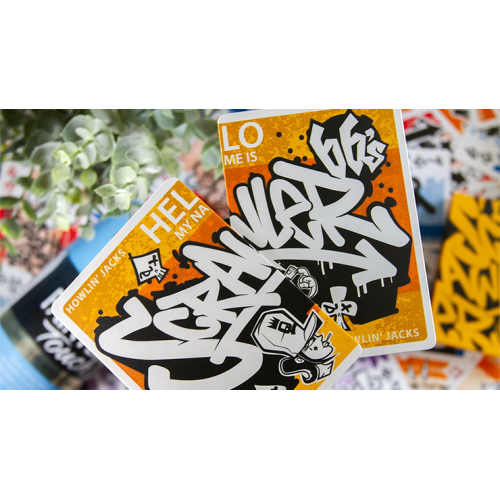 Игральные карты Scrawler 66s Playing Cards by Howlin Jacks под заказ из США