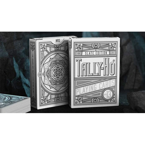 Игральные карты Slate Tally-Ho Playing Cards by Kings Wild Project под заказ из США