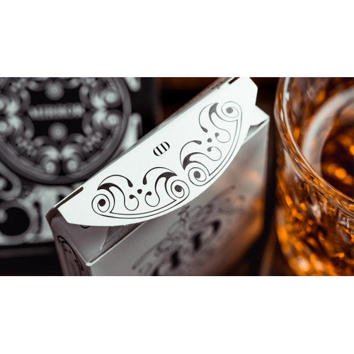 Игральные карты Smoke & Mirror (Smoke-White) Deluxe Limited Edition Playing Cards by Dan & Dave под заказ из США