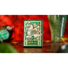 Игральные карты Year of the Horse (Green) Playing Cards by TCC Fashion под заказ из США