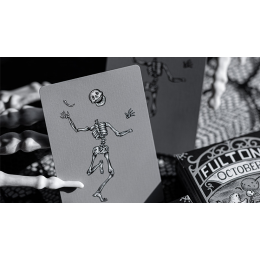 Игральные карты FULTONS OCTOBER TOMBSTONE GREY PLAYING CARDS под заказ из США