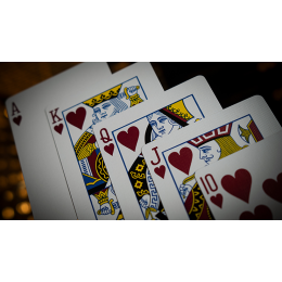 Игральные карты Limited Edition Cherry Casino (Monte Carlo Black and Gold) Numbered Seals Playing Cards by Pure Imagination Projects под заказ из США