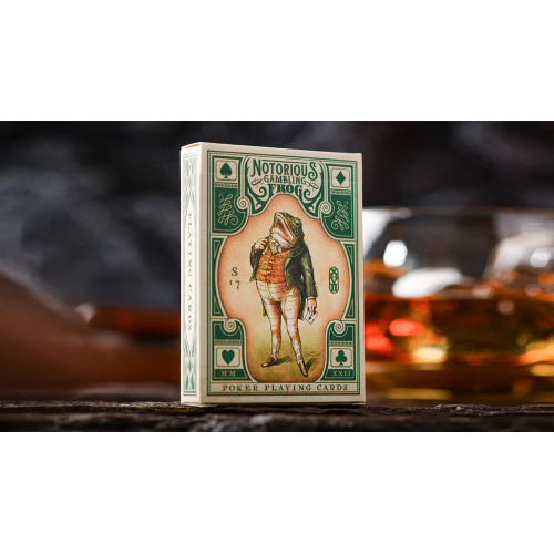 Игральные карты Notorious Gambling Frog (Green) Playing Cards by Stockholm17 под заказ из США