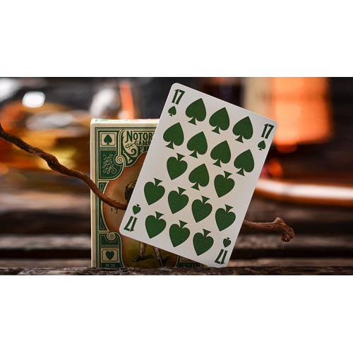 Игральные карты Notorious Gambling Frog (Green) Playing Cards by Stockholm17 под заказ из США