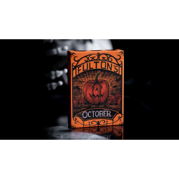 OCTOBER V2 PUMPKIN ORANGE PLAYING CARDS под заказ из США