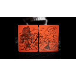OCTOBER V2 PUMPKIN ORANGE PLAYING CARDS под заказ из США