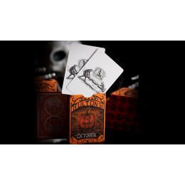 OCTOBER V2 PUMPKIN ORANGE PLAYING CARDS под заказ из США
