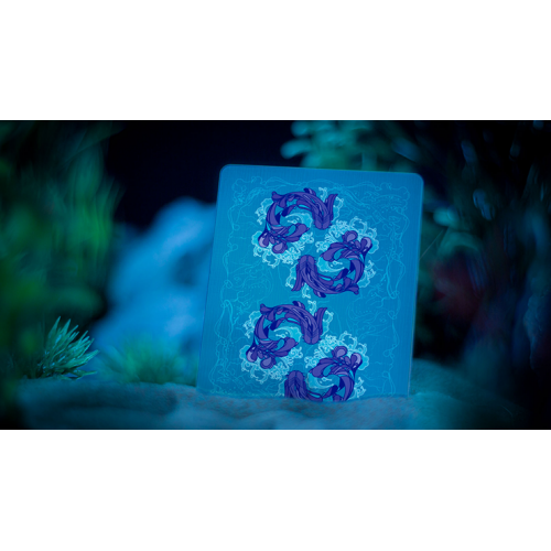 Игральные карты ONDA (Blue) Playing Cards by JOCU под заказ из США