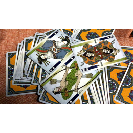 Игральные карты RONIN (Spade Clan Edition Blue) Playing Cards by Kings Wild Project под заказ из США