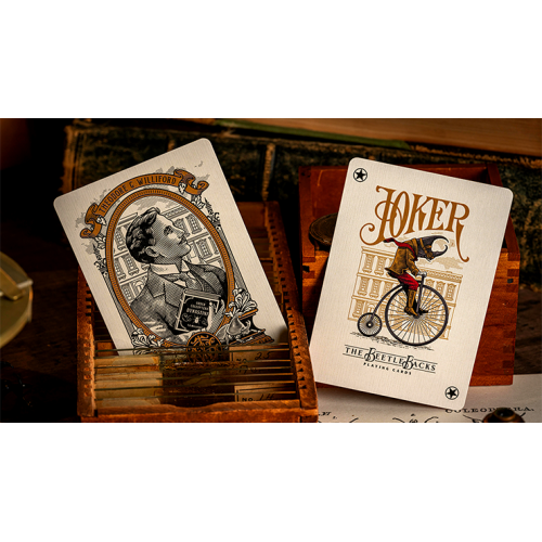 Игральные карты The Beetle Backs (Cobalt Edition) Playing Cards под заказ из США
