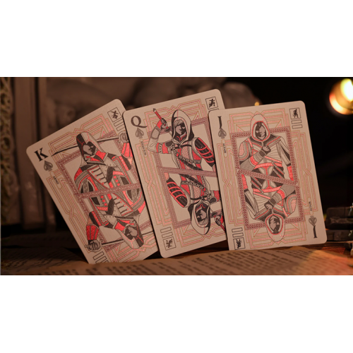 Игральные карты Assassins Creed Legacy Version 2 Garnet (Hidden Blade Black) Playing Cards под заказ из США