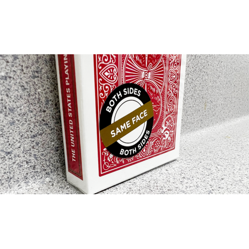 Игральные карты Bicycle 2 Faced Red Tuck (Mirror Deck Same on both sides) Playing Card под заказ из США