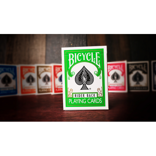 Игральные карты Bicycle Green Playing Cards  by US Playing Card Co под заказ из США