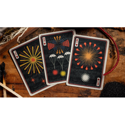 Игральные карты Flower of Fire Playing Cards by Kings Wild Project под заказ из США