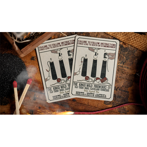 Игральные карты Flower of Fire Playing Cards by Kings Wild Project под заказ из США