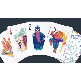 Игральные карты Illustration Poker Playing Cards под заказ из США