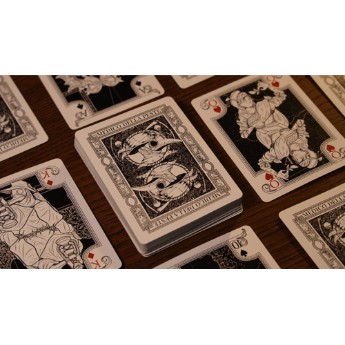 Игральные карты Plague Doctor (Veil) Playing Cards By Anti-Faro Cards под заказ из США