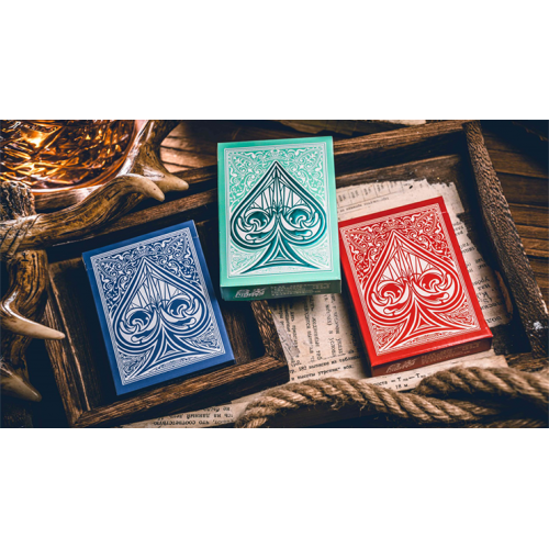 Игральные карты Sanctuary (Blue) Playing Cards под заказ из США