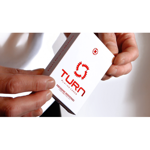 Игральные карты TURN (Red) Playing Cards by Mechanic Industries  под заказ из США