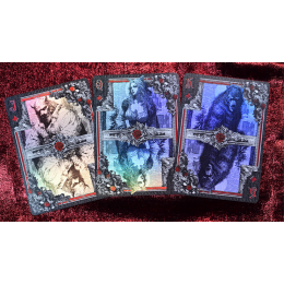 Trinity of Night - Werewolf HOLO Playing Cards by Evokad под заказ из США