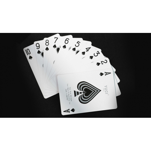 Игральные карты Yuci Silver Playing Cards by TCC под заказ из США