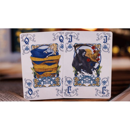 Игральные карты Andersens Fairy Tales (Sapphire Standard) Playing Cards под заказ из США