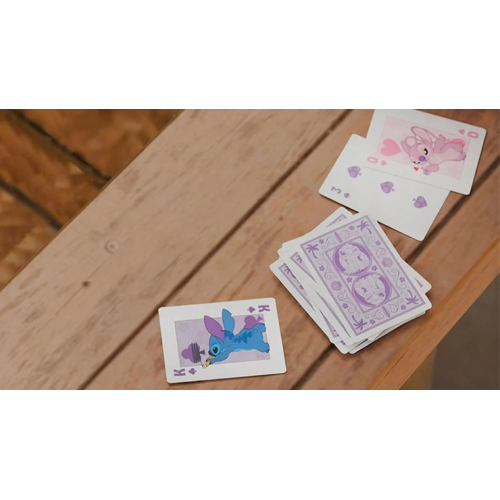Игральные карты Bicycle Disney Stitch (Purple) Playing Cards by US Playing Card Co под заказ из США