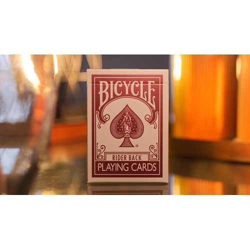 Игральные карты Bicycle Metallic Ruby Playing Cards под заказ из США