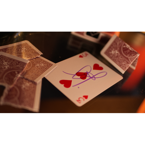 Игральные карты Bicycle Metallic Ruby Playing Cards под заказ из США
