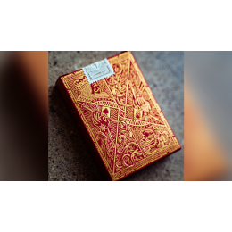 Blood Red Edition V3  Playing Cards by Joker and the Thief под заказ из США